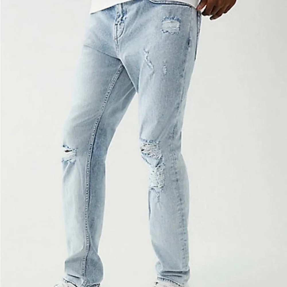 True Religion Light Blue Men's Skinny Jeans